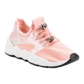 Zapatos deportivos rosado 4
