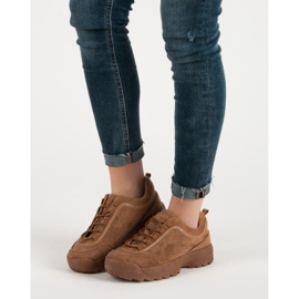 Zapatillas de ante camel marrón 1 Zapatillas de ante camel marrón 1