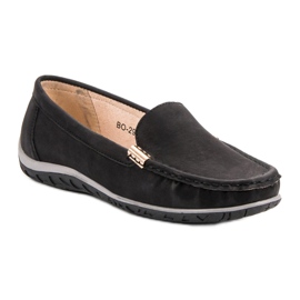 Anesia Paris Mocasines negros 4