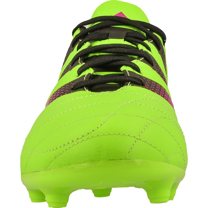 Botas de fútbol adidas Ace 16.3 FG / AG M Leather AF5162 verde verde 2 Botas de fútbol adidas Ace 16.3 FG / AG M Leather AF5162 verde verde 2