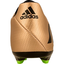 Botas de futbol Adidas Messi 16.3 Fg M BA9838 dorado dorado 2