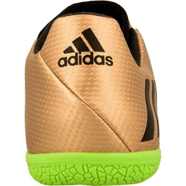 Zapatos de interior adidas Messi 16.3 In M BA9853 dorado dorado 2