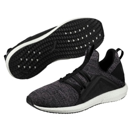 Zapatos para correr Puma Mega Nrgy Knit Wn s Negro-Asphalt W 190373 01 1