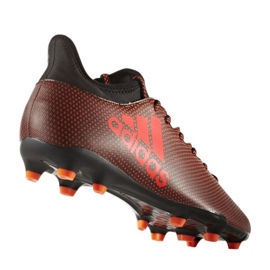 Botas de fútbol Adidas X 17.3 Fg M S82365 multicolor naranja 1 Botas de fútbol Adidas X 17.3 Fg M S82365 multicolor naranja 1