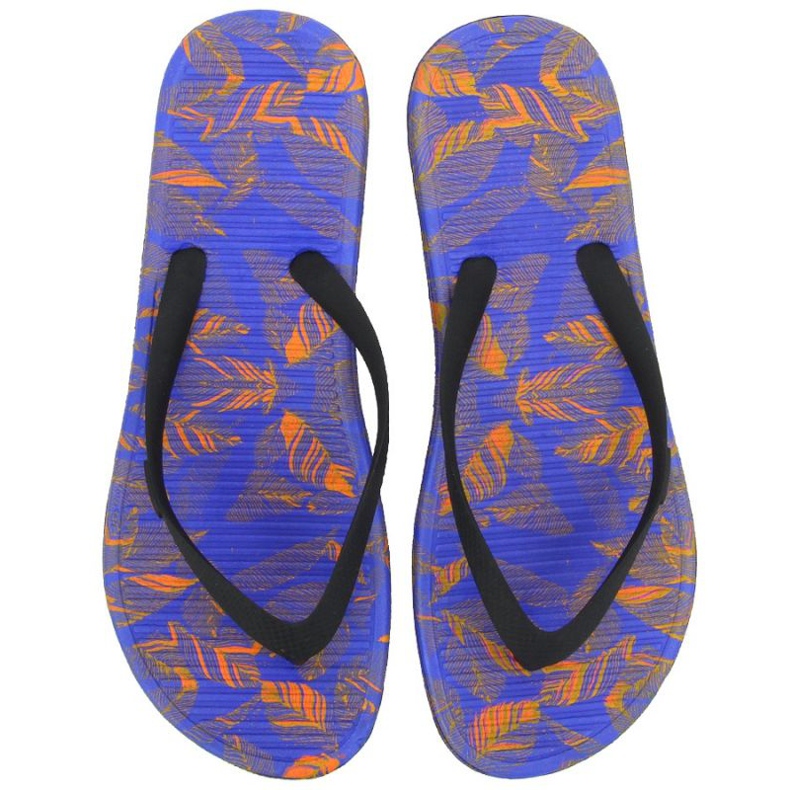 Chanclas Nike Solarsoft Thong Ii Print M 511365-064 negro púrpura 1
