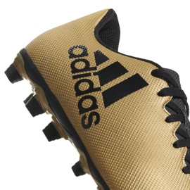 Botas de fútbol Adidas X 17.4 FxG M CP9195 dorado 1 Botas de fútbol Adidas X 17.4 FxG M CP9195 dorado 1