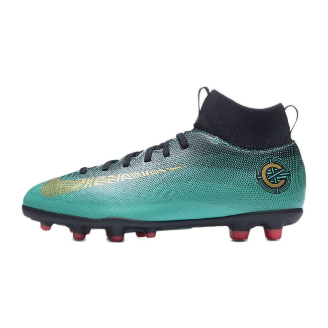 Nike Mercurial Superfly 6 Club CR7 Mg Jr AJ3115-390 zapatos de fútbol azul azul 1 Nike Mercurial Superfly 6 Club CR7 Mg Jr AJ3115-390 zapatos de fútbol azul azul 1