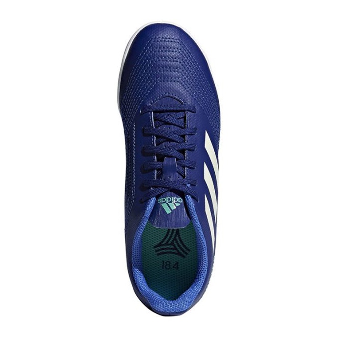 Zapatos de interior adidas Predator Tango 18.4 In Jr CP9104 azul azul 1 Zapatos de interior adidas Predator Tango 18.4 In Jr CP9104 azul azul 1