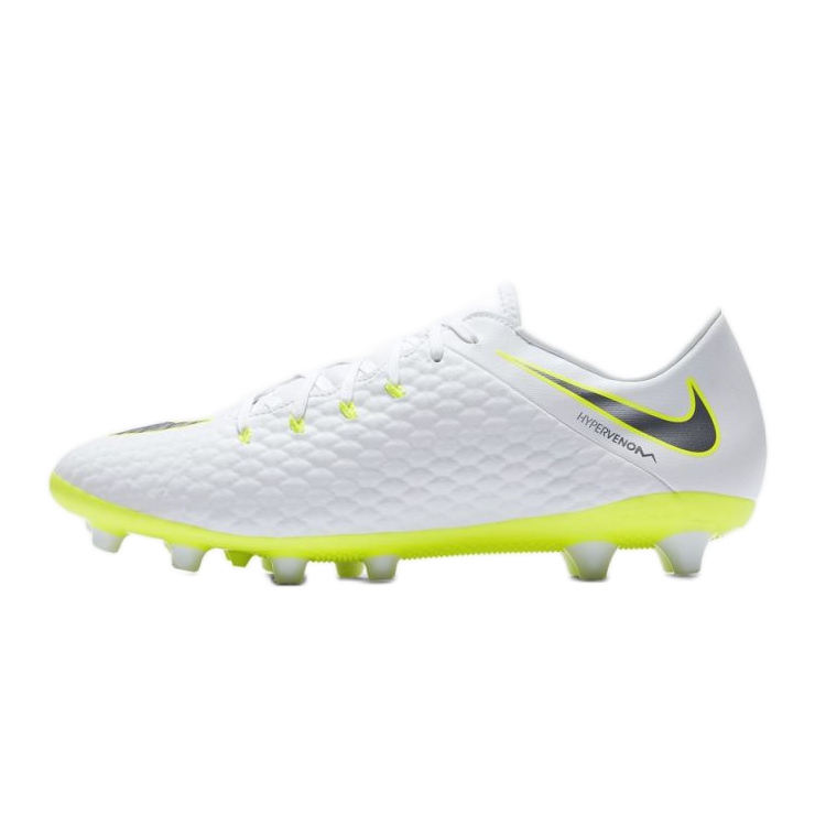 Nike Hypervenom Phantom 3 Academy Ag Pro M AJ6710-107 zapatillas de fútbol blanco blanco 1