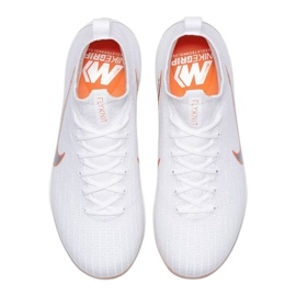 Nike Mercurial Superfly 6 Elite Fg Jr AH7340-107 zapatos de fútbol blanco blanco 2