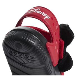Sandalias adidas Disney M7M AltaSwim Jr CQ0108 negro rojo 2