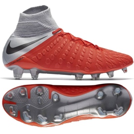 Zapatillas de fútbol Nike Hypervenom Phantom 3 Elite Dynamic Fit Fg M AJ3803-600 negro rojo 2