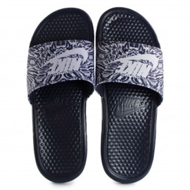 Chanclas Nike Benassi Just Do It Print 631261-403 negro 1