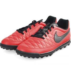 Zapatillas de fútbol Nike Majestry Tf M AQ7901-600 rojo rojo 2