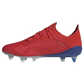 Botas de fútbol adidas X 18.1 Sg M BB9359 rojo rojo 1