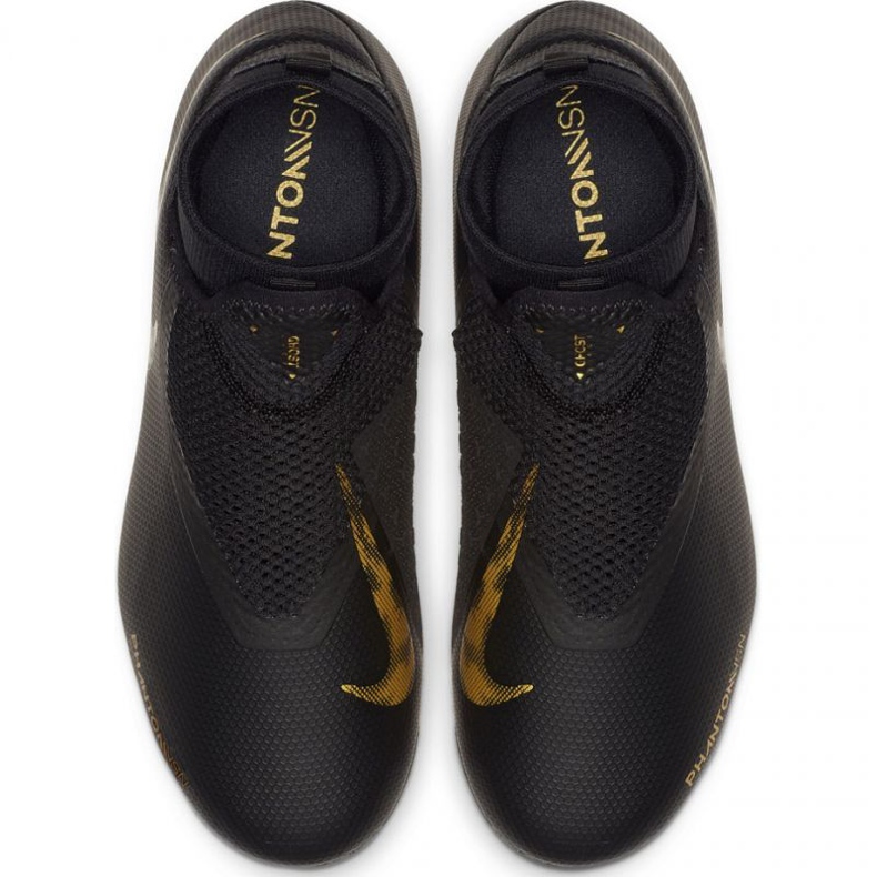 Zapatillas de fútbol Nike Phantom Vsn Academy Df FG / MG Jr AO3287-077 negro negro 1