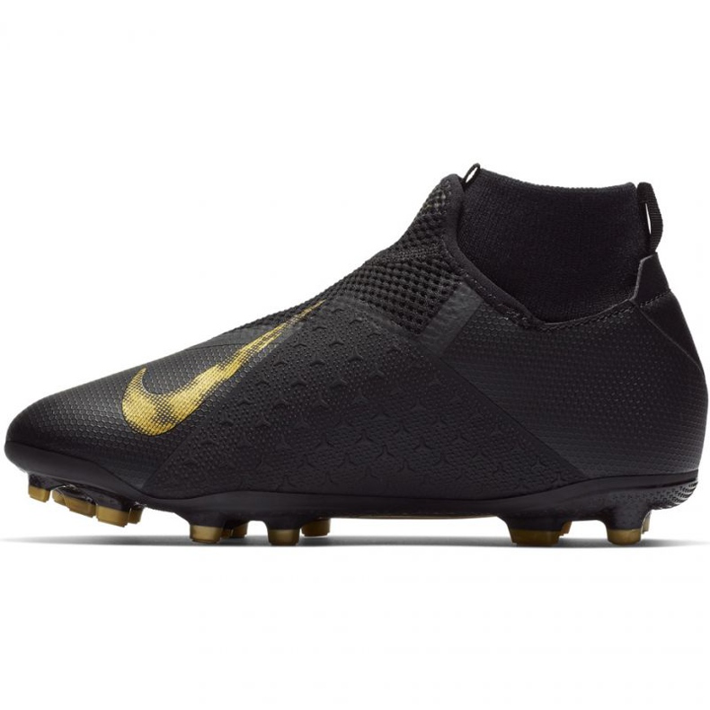 Zapatillas de fútbol Nike Phantom Vsn Academy Df FG / MG Jr AO3287-077 negro negro 2