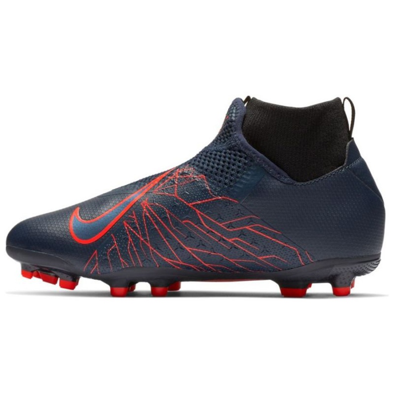 Nike Phantom Vsn Academy Df Fg Jr AO3287-440 azul azul marino 1 Nike Phantom Vsn Academy Df Fg Jr AO3287-440 azul azul marino 1
