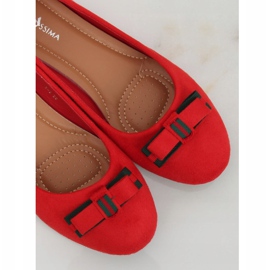 Bailarinas de mujer rojas X-3 Rojo 1