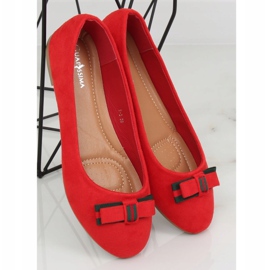 Bailarinas de mujer rojas X-3 Rojo 2