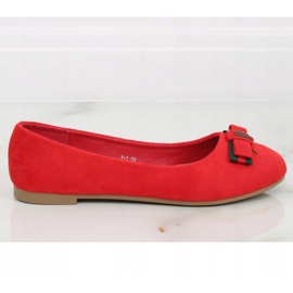 Bailarinas de mujer rojas X-3 Rojo 3