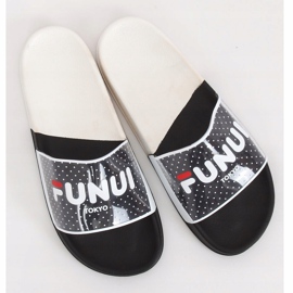 Black Pantuflas negras de mujer ZD807 Black negro multicolor 3