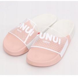Pink Pantuflas rosas para mujer ZD807 Pink rosado 3