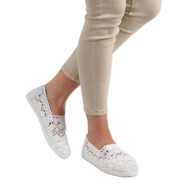 Seastar Slipons de encaje blanco 2 Seastar Slipons de encaje blanco 2