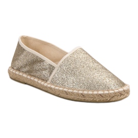 Cm Paris Alpargatas Doradas Brillantes dorado 4
