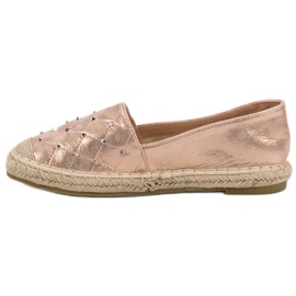 Lucky Shoes Alpargatas Con Jets rosado 4