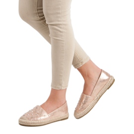 Lucky Shoes Alpargatas Con Jets rosado 2