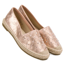 Lucky Shoes Alpargatas Con Jets rosado 6
