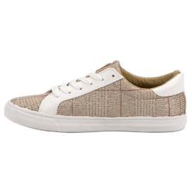 Zapatillas con cordones amarillo 5