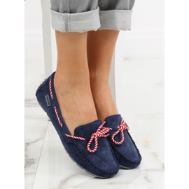 Mocasines mujer azul marino MH04 Navy 4