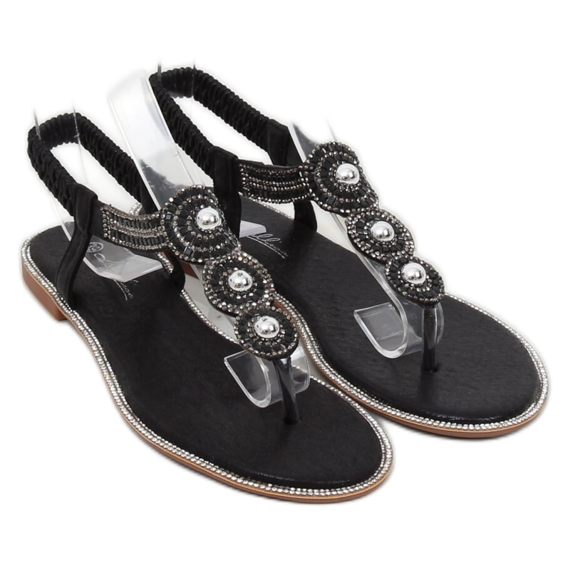 Sandalias negras ST3107 Negro 1