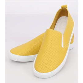 Zapatillas sin cordones amarillas WD010-4 Yellow amarillo 4