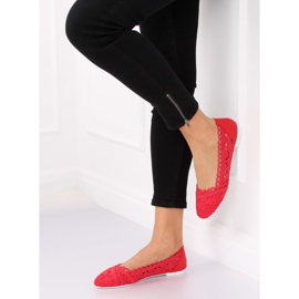 Bailarinas caladas rojas 4701 Rojo 2