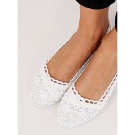 Bailarinas caladas blancas 4701 Blanco 4