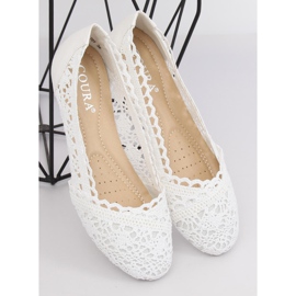 Bailarinas caladas blancas 4701 Blanco 2