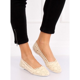 Bailarinas caladas beige 4701 Beige 4
