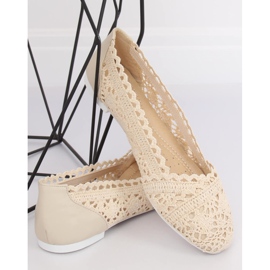 Bailarinas caladas beige 4701 Beige 1