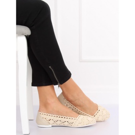 Bailarinas caladas beige 4701 Beige 2
