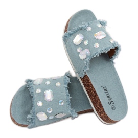 Zapatilla denim azul CK100 LT.BLUE multicolor 2