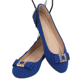 Bailarinas de mujer cobalto JM6675Q Azul Marino 2