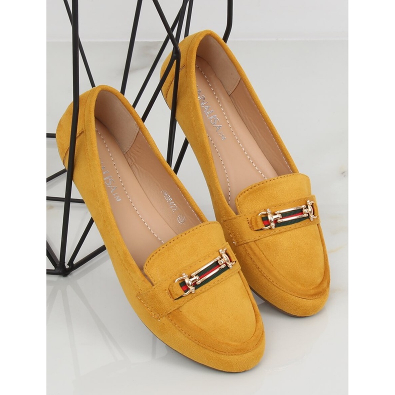 Mocasines Amarillos para Mujer JM8542Z Almarillo 1 Mocasines Amarillos para Mujer JM8542Z Almarillo 1