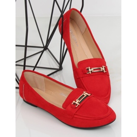 Mocasines Mujer Rojo JM8542Z Rojo 2