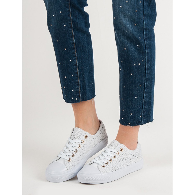 Zapatillas Textiles Blancas blanco 1 Zapatillas Textiles Blancas blanco 1