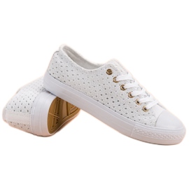 Zapatillas Textiles Blancas blanco 5