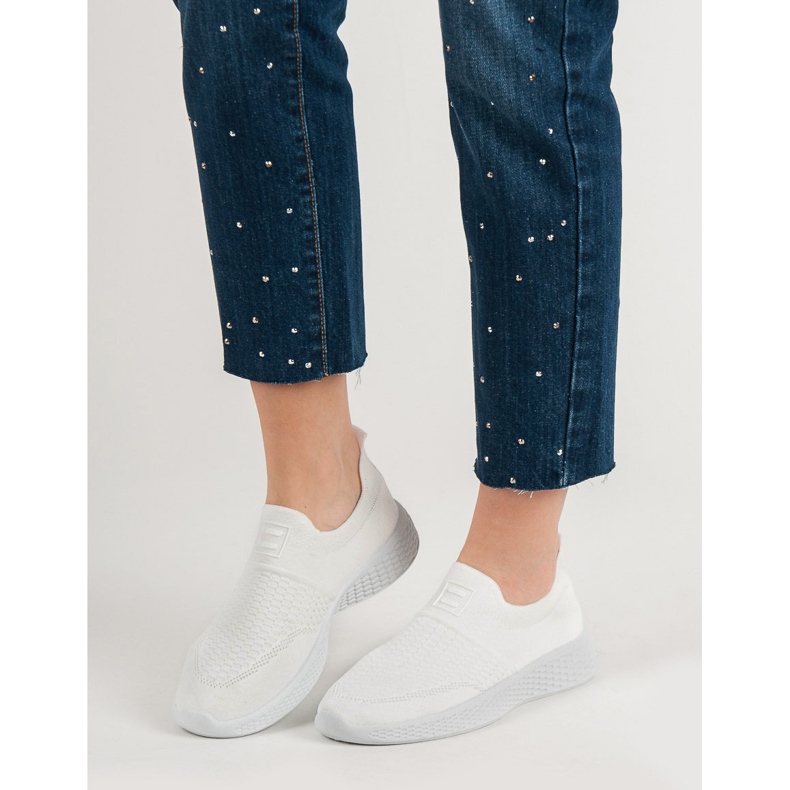 Weide Calzado textil de moda blanco 1 Weide Calzado textil de moda blanco 1