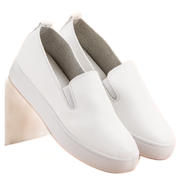 Slipons Clásicos blanco 1 Slipons Clásicos blanco 1